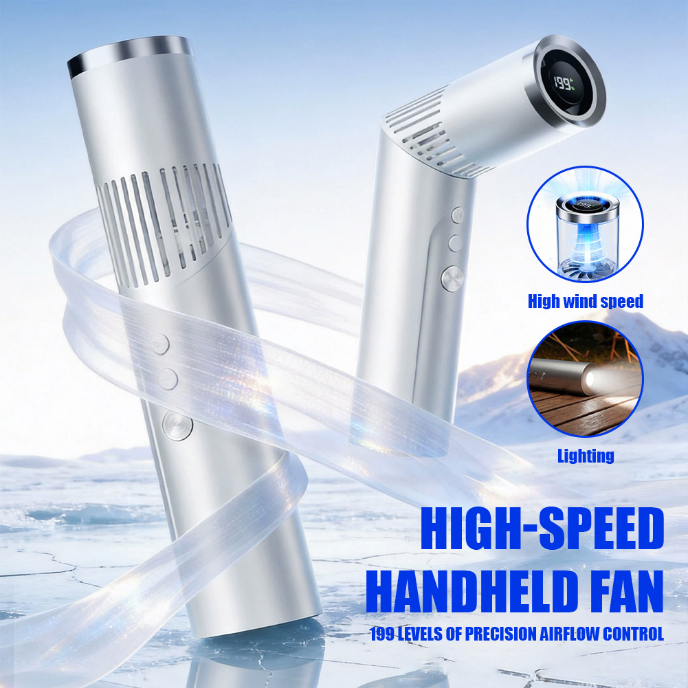 Outdoor Camping Fan - 미니 휴대용 팬 20000 RPM 브러시리스