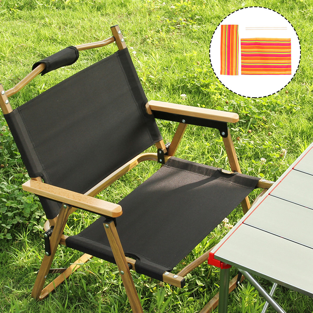 Outdoor Camping Chairs - 1세트 교체 가능한 감독 의자 캔버스