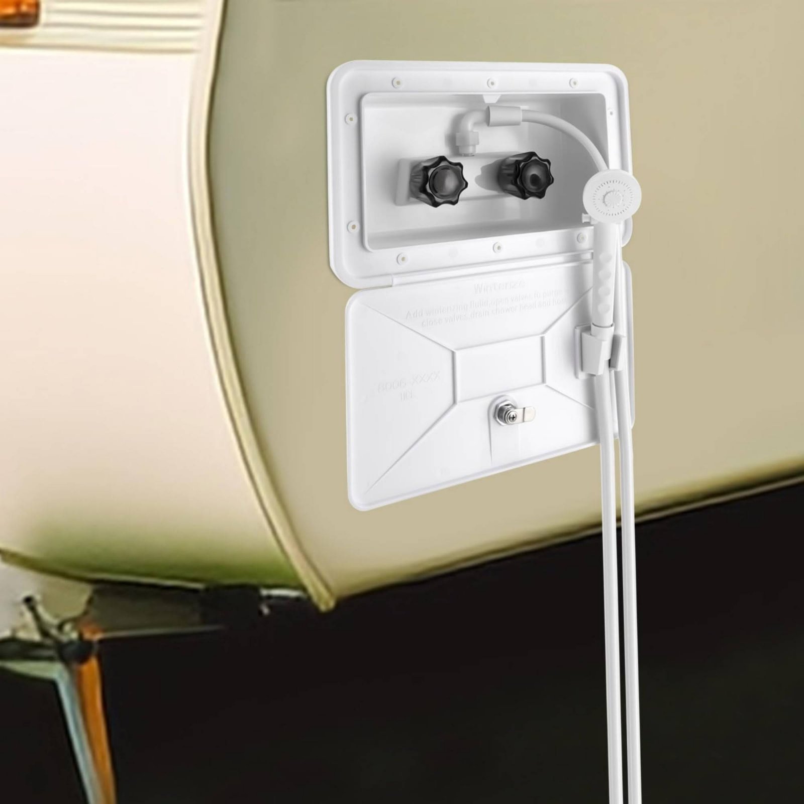 Outdoor Camping Showers - RV 외부 샤워 박스 소형 RV