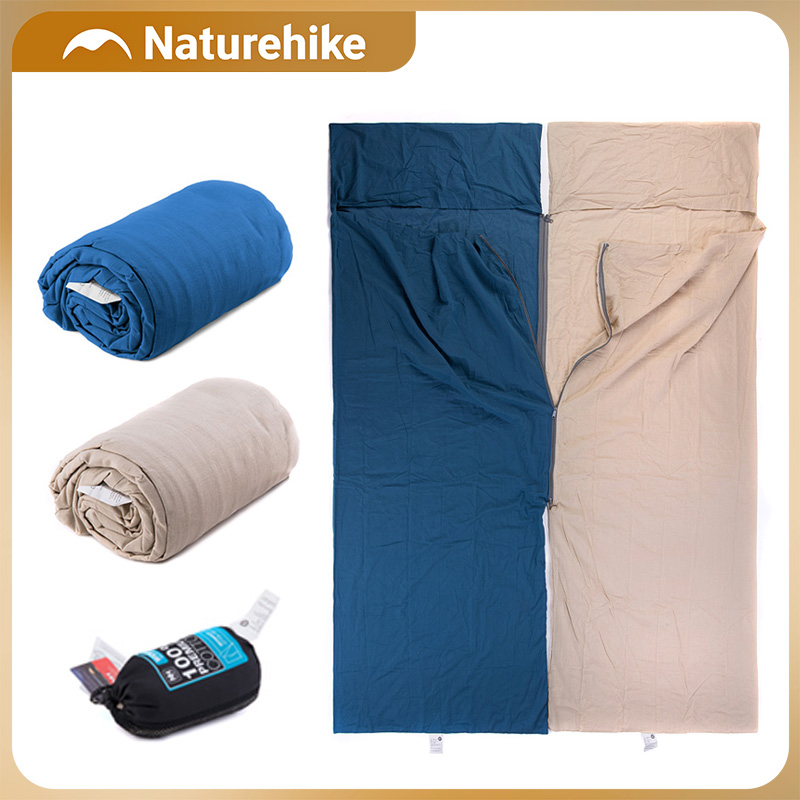 Ultralight Sleeping Bag - 네이처하이크 올코튼 침낭 라이너 야외 캠핑