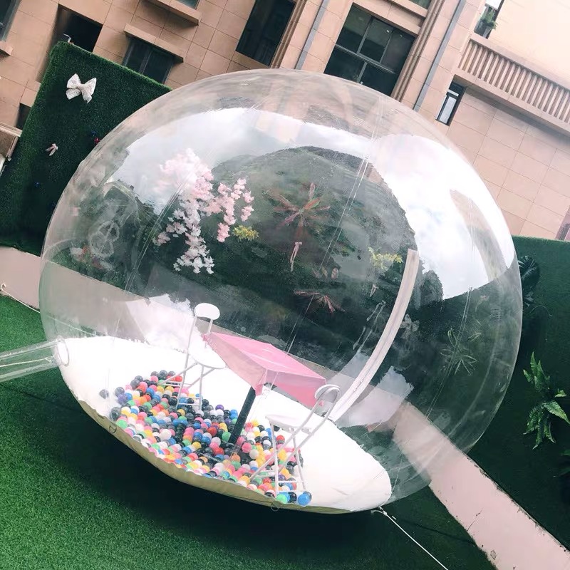 Outdoor Camping Exhibition - 공기 주입식 버블 이글루 텐트, 360