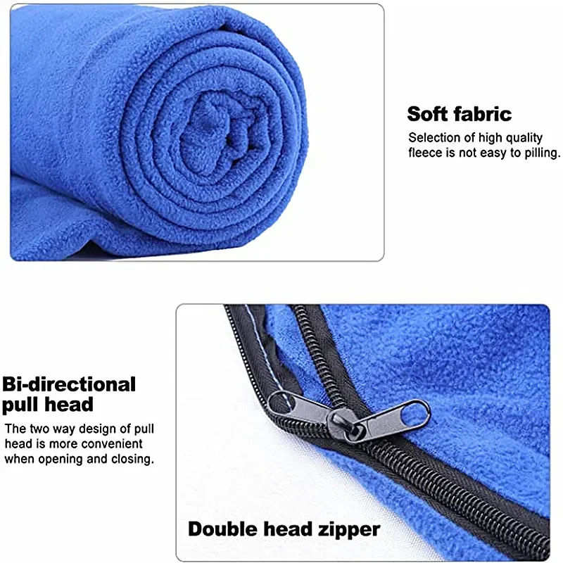 휴대용 초경량 폴라 플리스 슬리핑 백 야외 캠핑 텐트  - Ultralight Sleeping Bag 리뷰 및 가격
