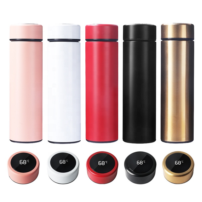 500ml 절연 스테인레스 스마트 보온병 온도 LED, - Outdoor Camping Equipment Stores 리뷰 및 가격