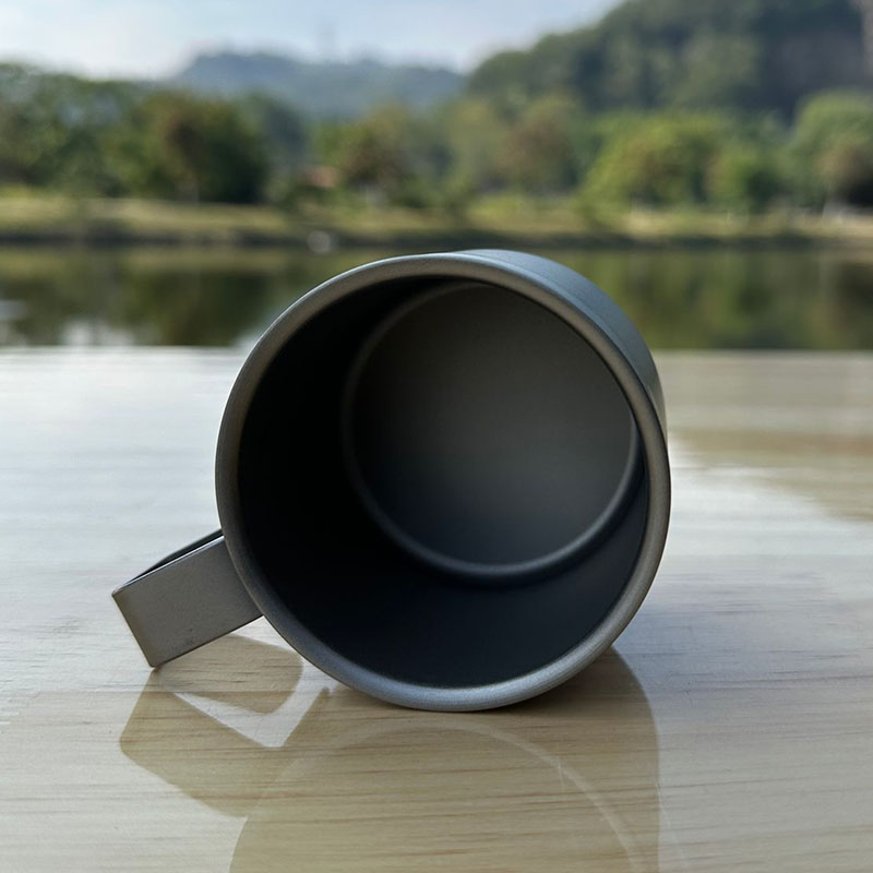 150ml 미니 커피 머그/맥주 머그, 이중층 티타늄  - Outdoor Camping Utensils 리뷰 및 가격