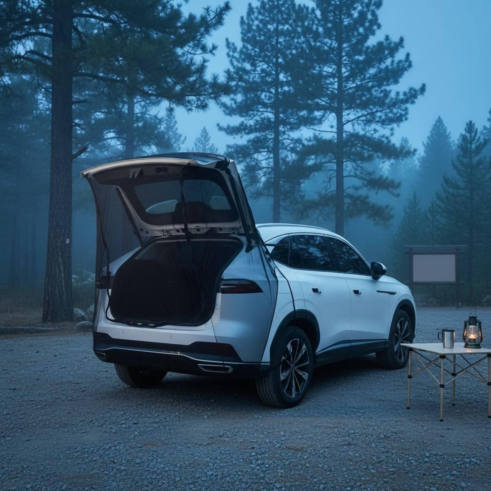 SUV 차량 트렁크 도킹 텐트용 뒷문 메쉬 모기장 테일 - Outdoor Indoor Camping 리뷰 및 가격