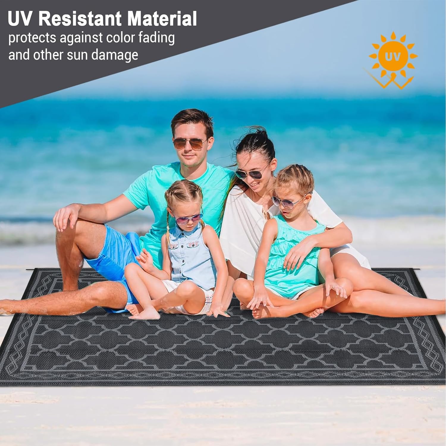 8x10 야외용 플라스틱 러그 – 방수, 양면 사용 가 - Outdoor Camping Rugs 8X10 리뷰 및 가격