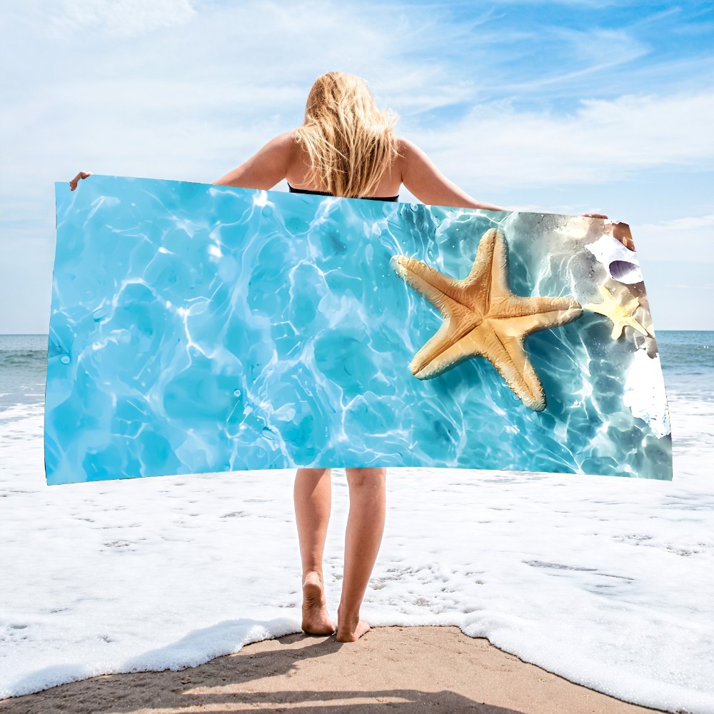 27.5x55인치 블루 오션 해파리 목욕 타올 마이크로 - Camp Towel Microfiber 리뷰 및 가격