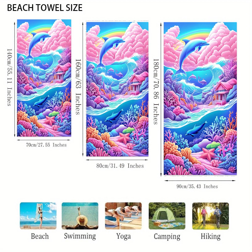 27.5x55인치 블루 오션 해파리 목욕 타올 마이크로 - Camp Towel Microfiber 리뷰 및 가격