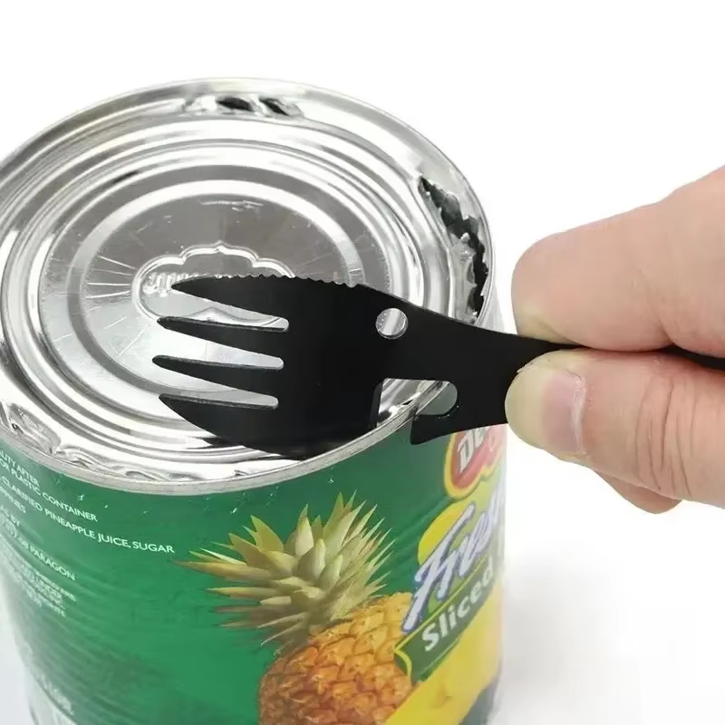 캠핑용품 세트 스테인리스 스틸 야외 생존 장비 5 in - Outdoor Camping Utensils 리뷰 및 가격