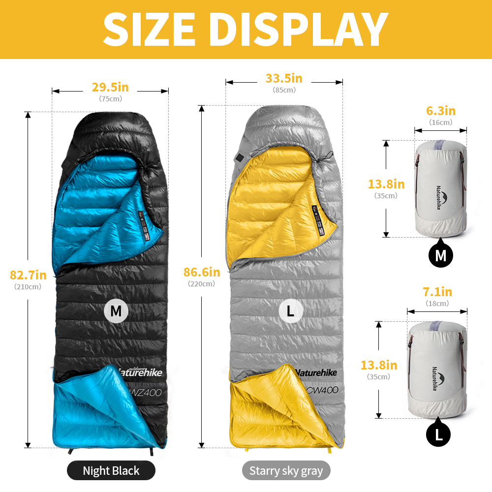 네이처하이크 침낭 s 야외 겨울 덕 다운 침낭, 초경량 - Ultralight Sleeping Bag 리뷰 및 가격