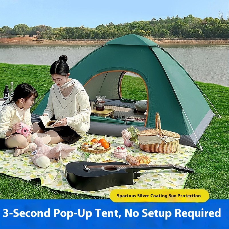 완전 자동 야외 텐트는 접어서 보관할 수 있으며, 자외 - Outdoor Camping Equipment Stores 리뷰 및 가격