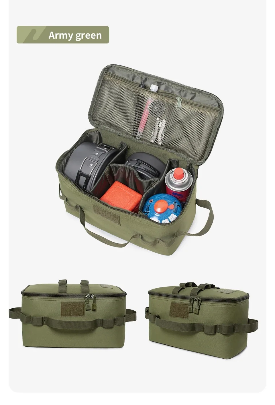대용량 캠핑 수납 가방 – 그라운드 네일 및 가스통 정 - Outdoor Camping Utensils 리뷰 및 가격