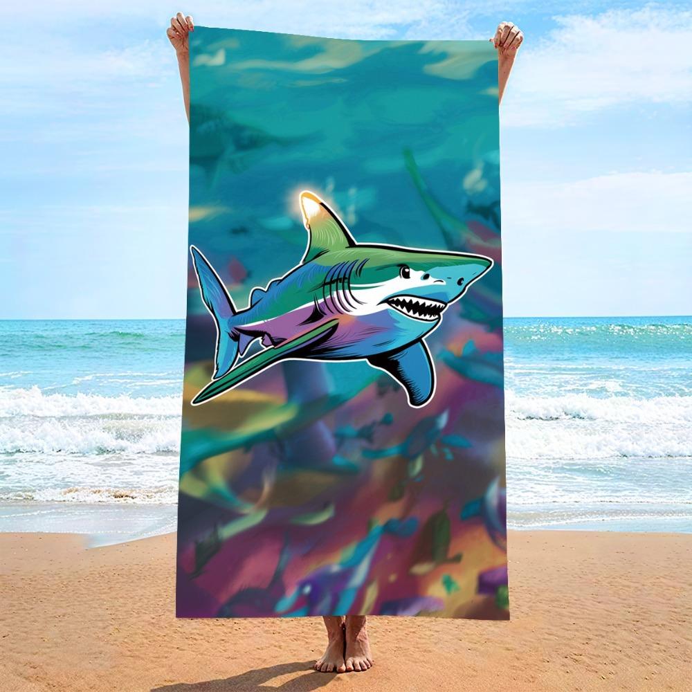 다채로운 바다거북 비치 타월 39x71인치 목욕 타월  - Camp Towel Microfiber 리뷰 및 가격