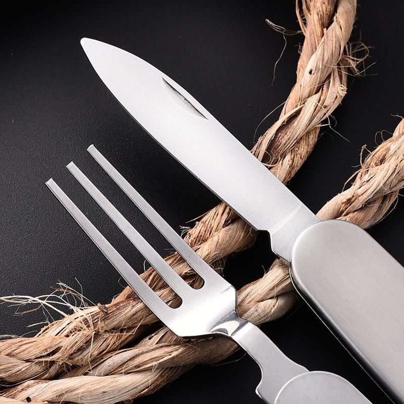 접이식 캠핑 식기 세트 - 야외 활동 및 스포츠 캠핑  - Outdoor Camping Utensils 리뷰 및 가격