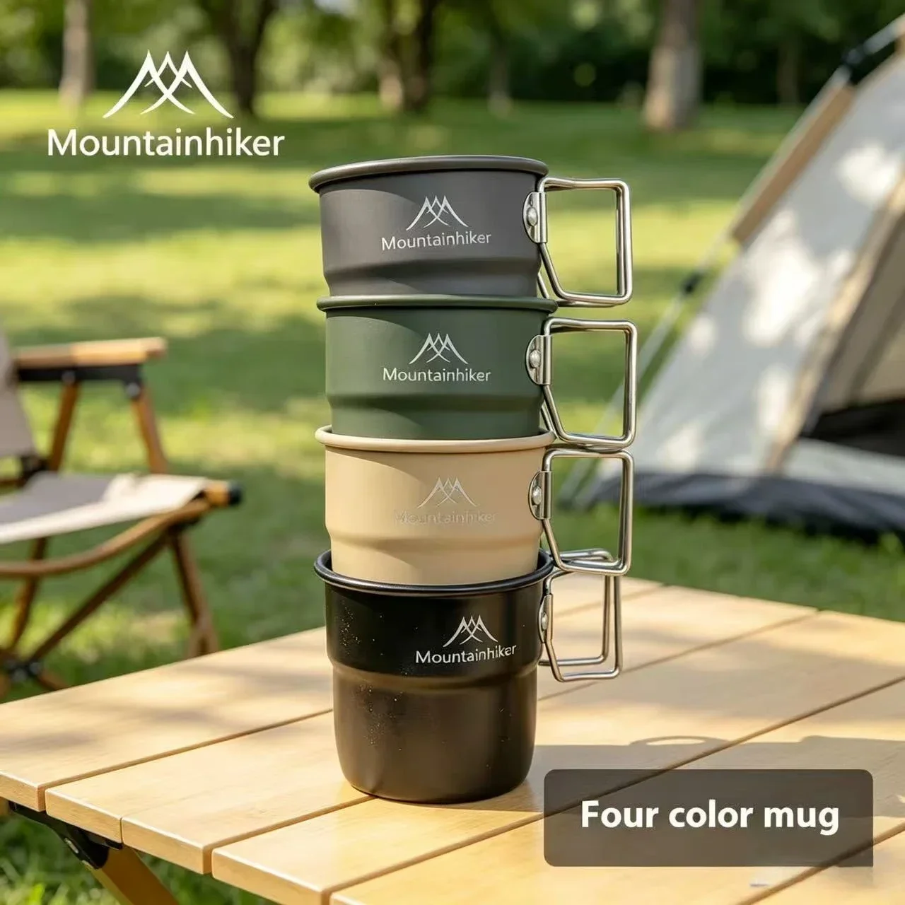알루미늄 캠핑 컵 MOUNTAINHIKER 휴대용 하이 - Outdoor Camping Utensils 리뷰 및 가격