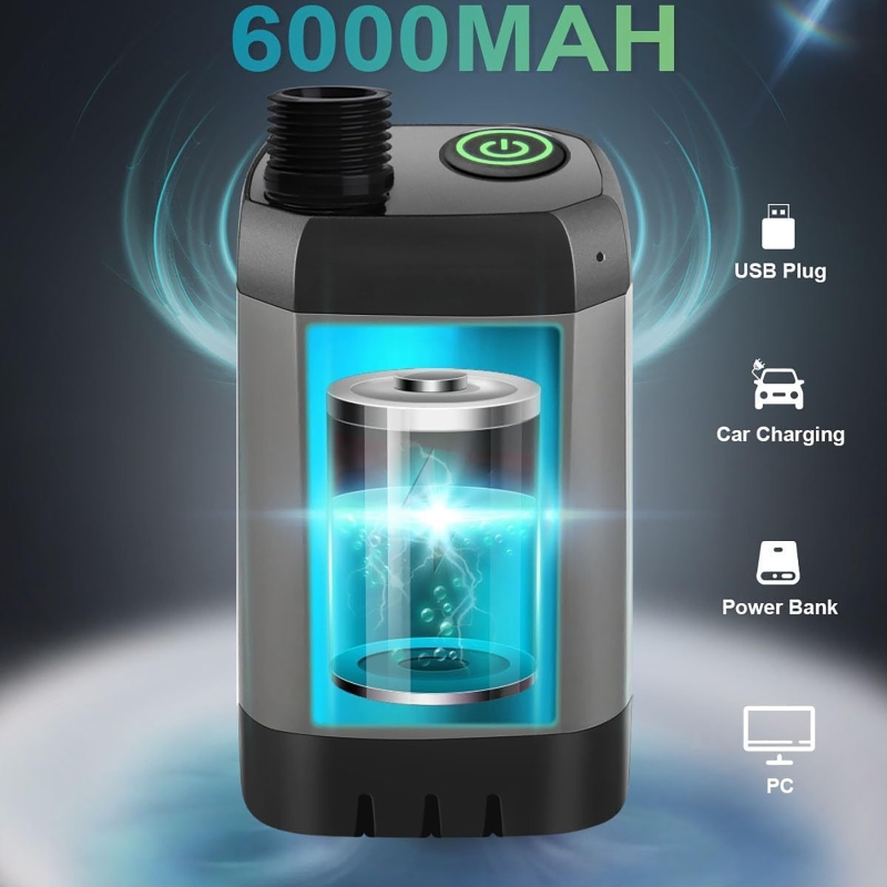 야외용 전기 샤워 세트 LED 디스플레이 화면 6000 - Outdoor Camping Showers 리뷰 및 가격