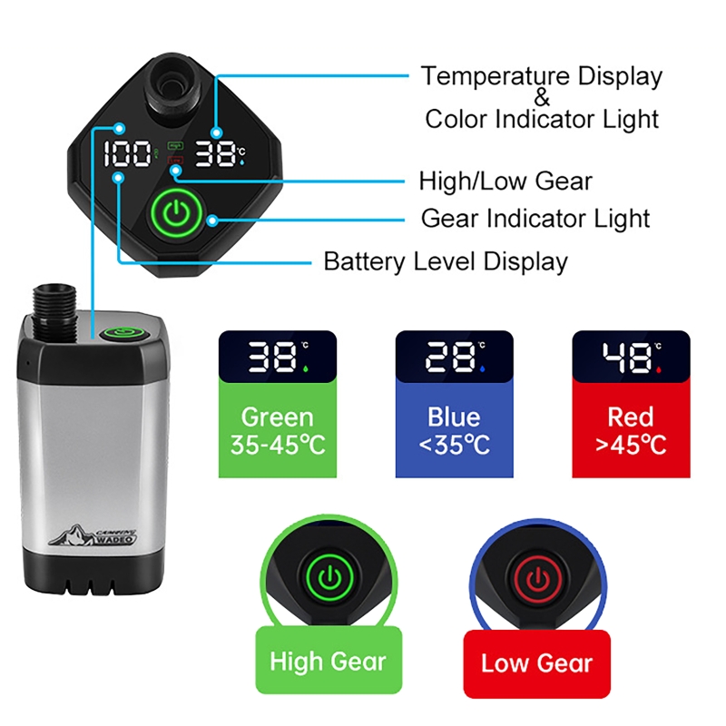 야외용 전기 샤워 세트 LED 디스플레이 화면 6000 - Outdoor Camping Showers 리뷰 및 가격