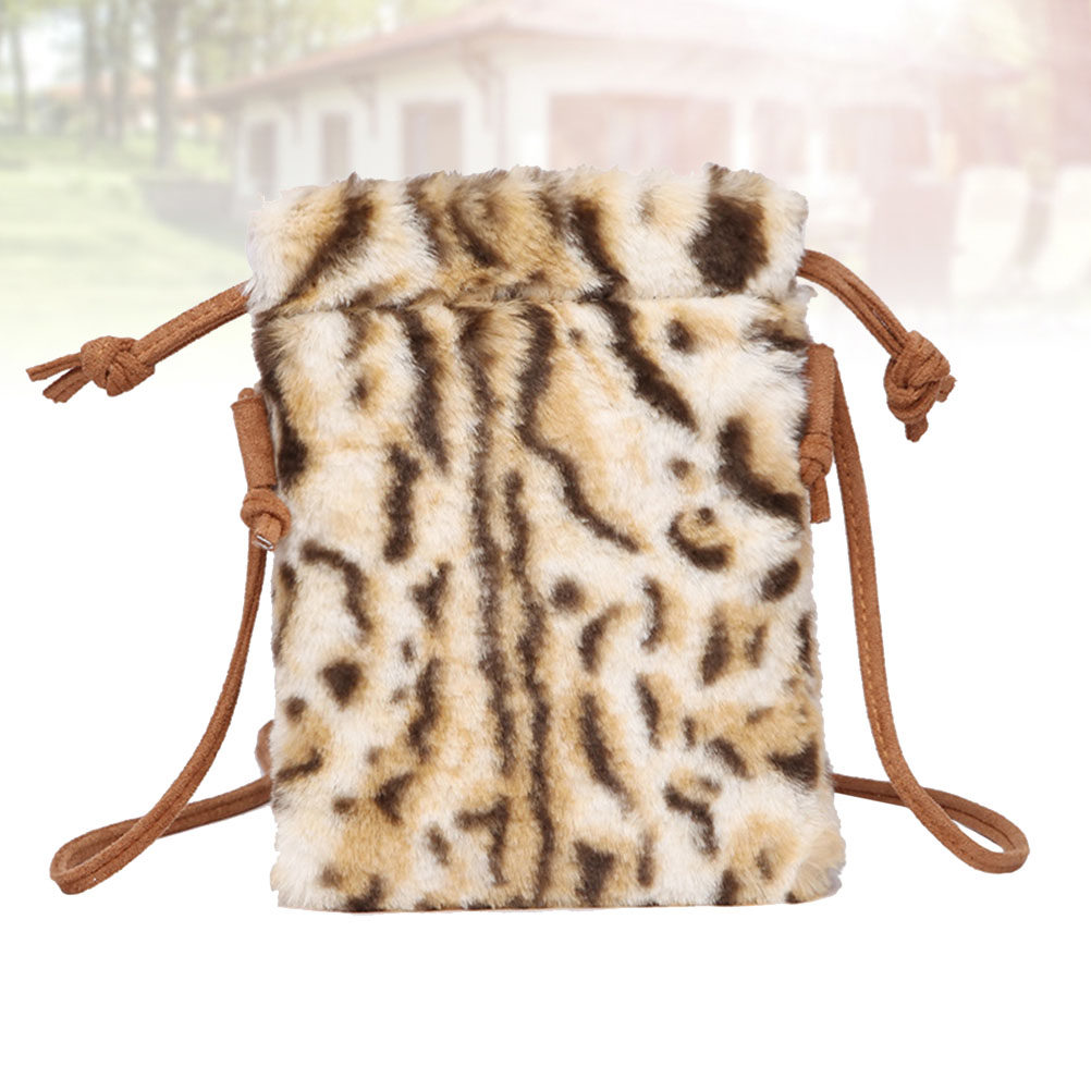 1Pcs 레오파드 패턴 소형 크로스바디 폰 가방 여성용 - Outdoor Camping Bag 리뷰 및 가격