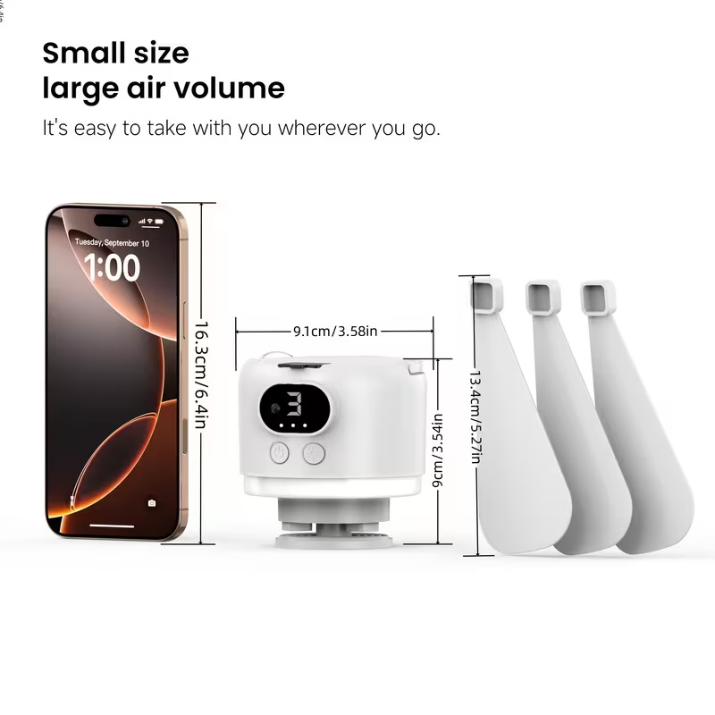 10400Mah 충전식 휴대용 천장 선풍기, 3가지 풍 - Outdoor Camping Fan 리뷰 및 가격