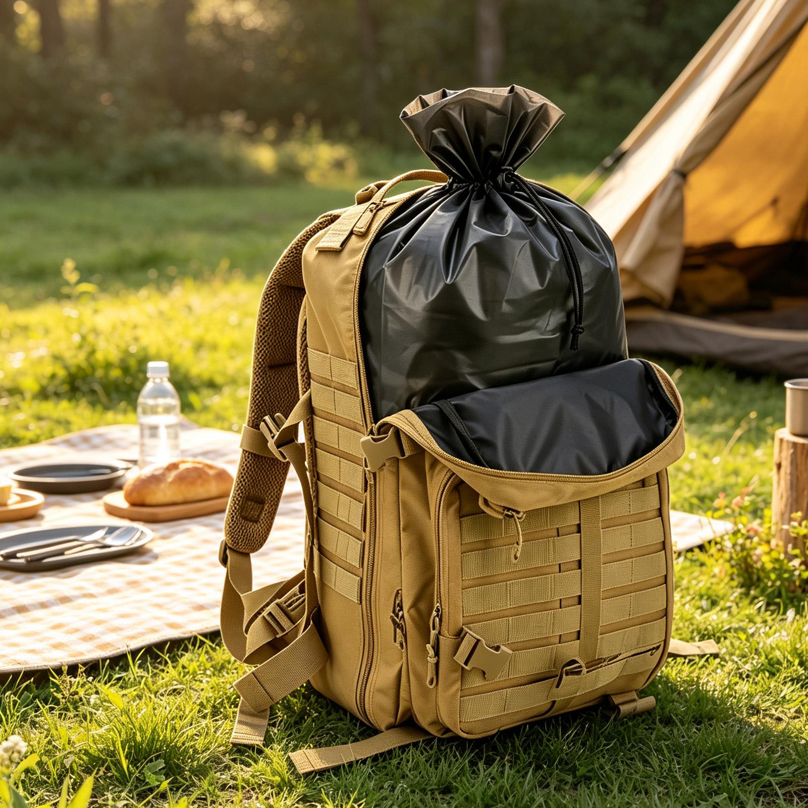 배낭 라이너 방수 10피스 헤비듀티 두꺼운 매트 블랙  - Outdoor Camping Bag 리뷰 및 가격