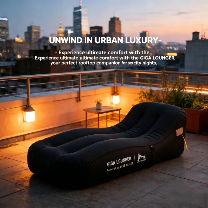 TPU 자동 팽창식 의자, 야외 휴대용 캠핑 에어 소파 - Outdoor Camping Chairs 리뷰 및 가격