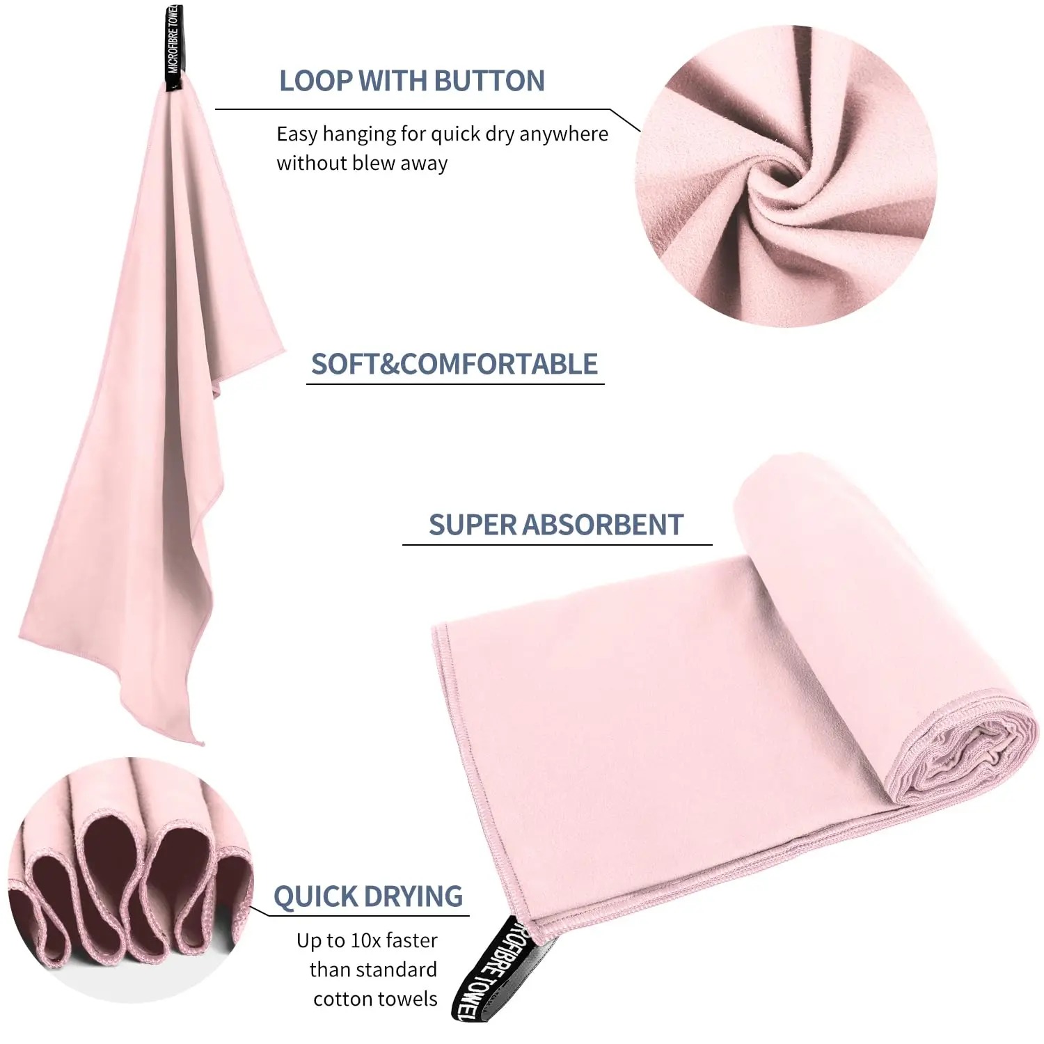 마이크로파이버 타월, 여행, 헬스, 캠핑에 완벽한 타월 - Camp Towel Microfiber 리뷰 및 가격