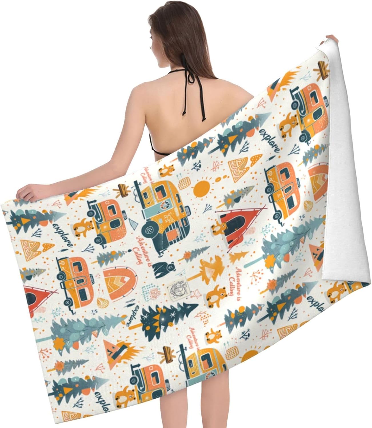 캠핑 어드벤처 비치 타월, 마이크로파이버 속건 캠퍼 텐 - Camp Towel Microfiber 리뷰 및 가격