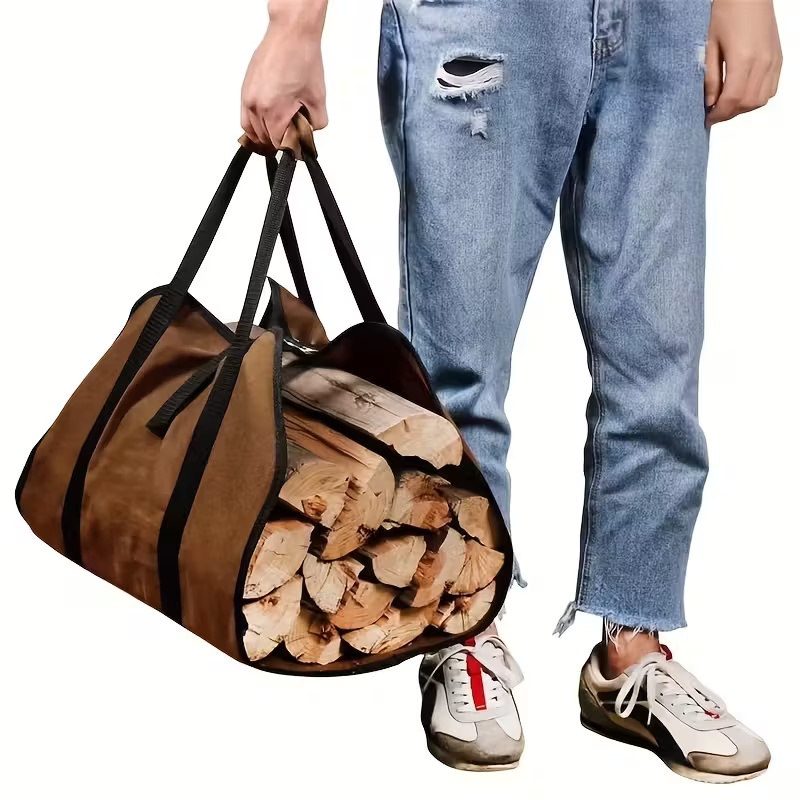 헤비듀티 장작 운반 가방 – 강화된 손잡이가 있는 야외 - Outdoor Camping Bag 리뷰 및 가격