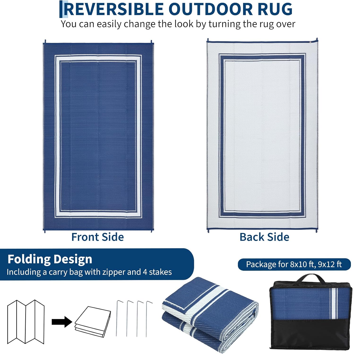 8x10/9X12FT 야외용 러그 카펫 거실 홈 데코  - Outdoor Camping Rugs 8X10 리뷰 및 가격