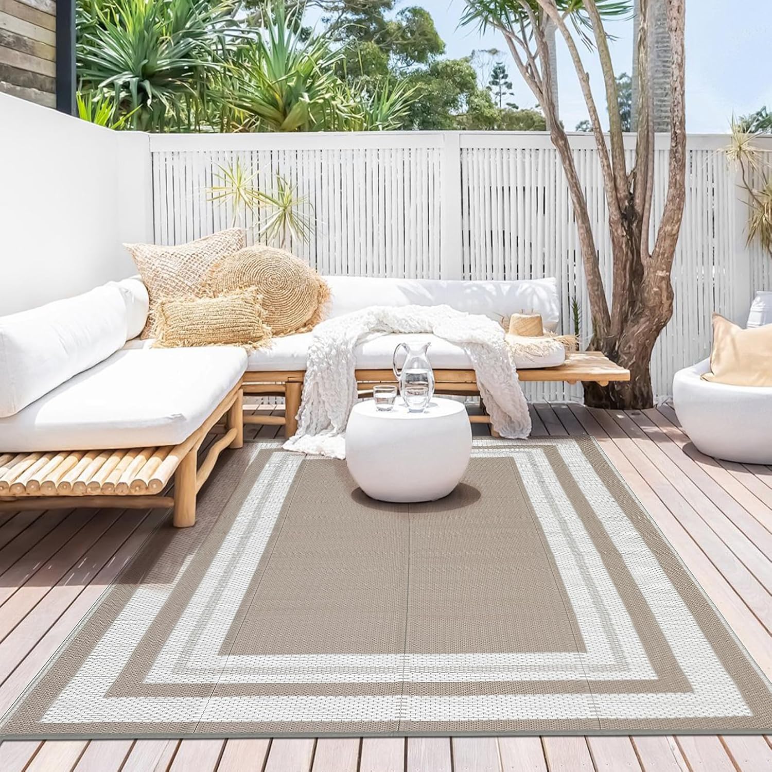 8x10 야외용 러그 – 방수 플라스틱 짚 양면 매트, - Outdoor Camping Rugs 8X10 리뷰 및 가격