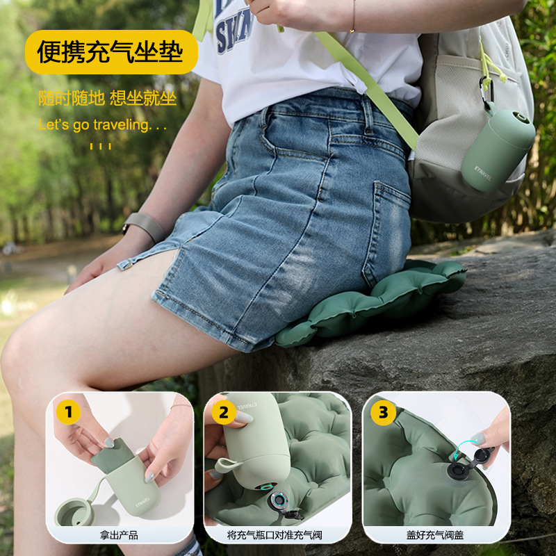 캠핑 피크닉을 위한 야외용 풍선 쿠션 1인용 휴대용 보 - Outdoor Camping Equipment Stores 리뷰 및 가격